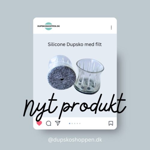 Nyt produkt på hylderne. Dupsko Klar Silicone